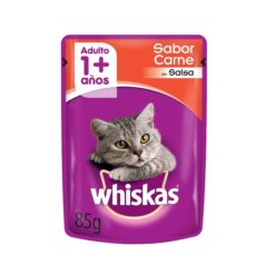 Sachet Whiskas Carne 85Gr
