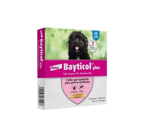 Bayticol Plus Collar Garrapaticida Mediano 48 cm