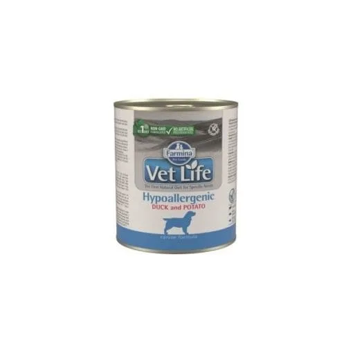 Vet Life Lata Hypoallergenic Pato Y Patata 300Gr