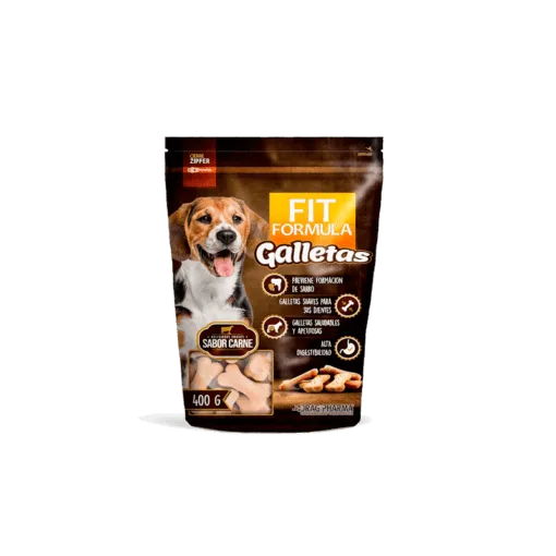 Snack Fit Galletas Sabor Carne 400G