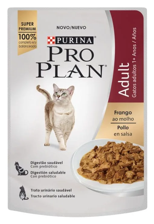 Pouch Proplan Gato Adulto Pollo 85Gr