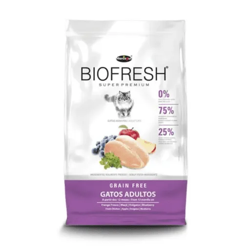 Biofresh Grain Free Gato Adult Chicken Apple 1,5Kg