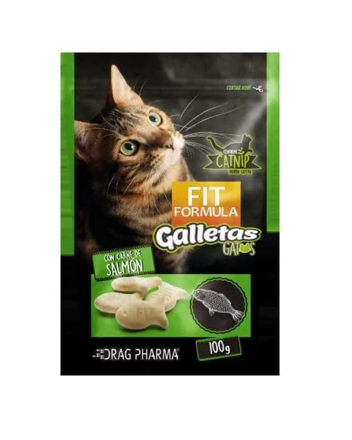 Fit Formula Galleta Gato Salmon 100Gr