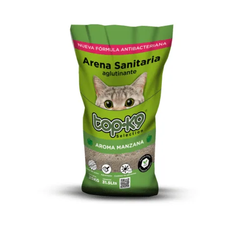 Arena Aglutinante Topk9 Aroma Manzana 25Kg