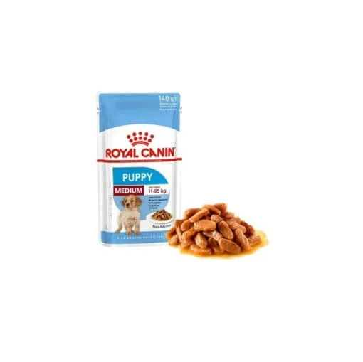 Royal Canin Cachorro Puppy Med Pouch 140G Humedo