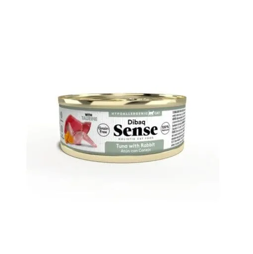 Sense Lata Gato Adulto Atun & Conejo 70Gr