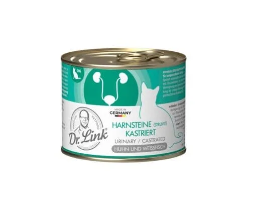 Lata Dr. Link Gato Urinary Sterilized 200Gr