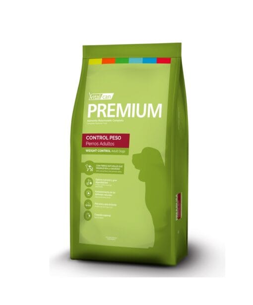 Vitalcan Premium Perro Adulto Control Peso 20Kg