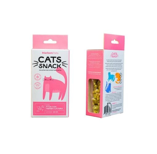 Cats Snack Galleta Atun & Hierba Gatera 80Gr