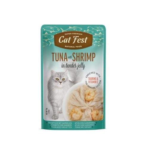Cat Fest Pouch Atun Con Camaron 70Gr