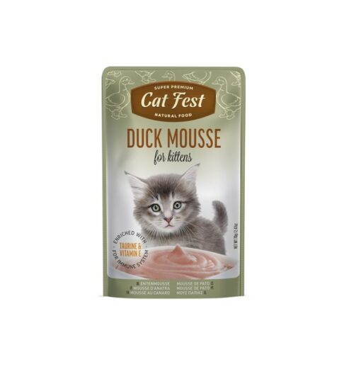Cat Fest Pouch Kitten Mousse De Pato 70Gr