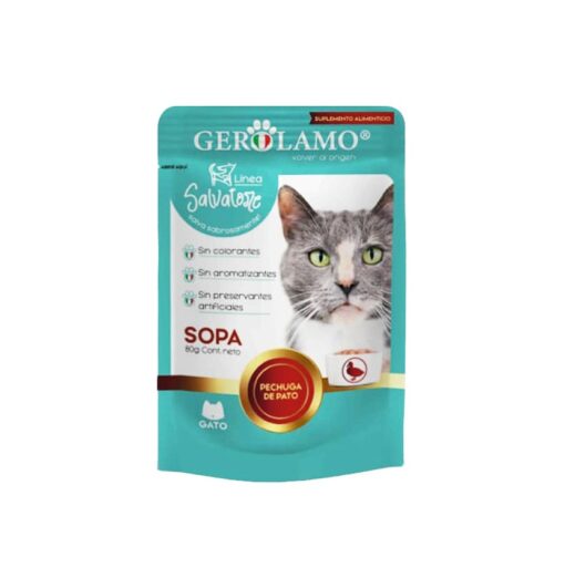 Gerolamo Drink Salvatore Sopa Pato Para Gato 80Ml