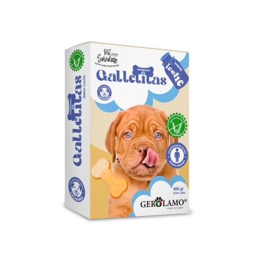 Gerolamo Galletas Cachorro Sabor Leche 460Gr