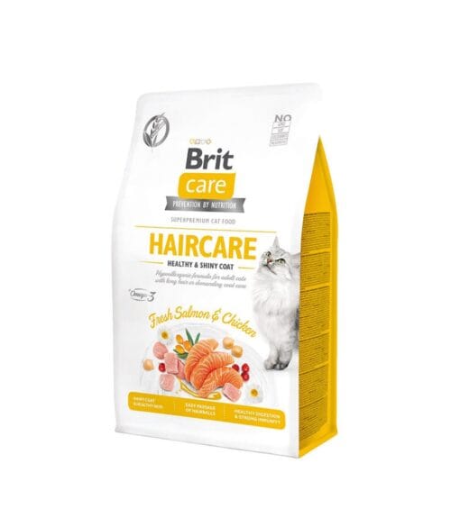 Brit Care Cat Grain-Free Haircare Healthy/Shin 2Kg