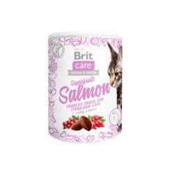 Brit Care Cat Snack Superfruits Salmon 100 GR
