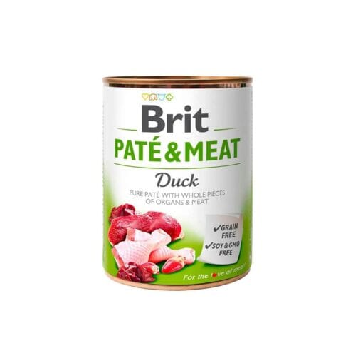 Brit Pate & Meat Duck 800Gr