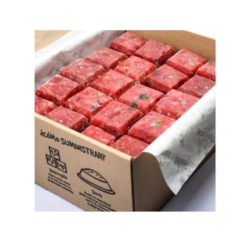 Dieta Barf Vacuno Entreperros 4Kg (solo compra en tienda o vía whatsapp)