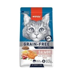 Wanpy Gato Alimento Seco Grain Free Salmon 1.5Kg